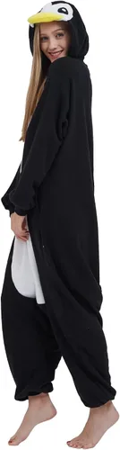 Vista 5 de DarkCom Pijama de animal para niños, ropa de dormir para padres e hijos, disfraz de Halloween, pijama de Navidad