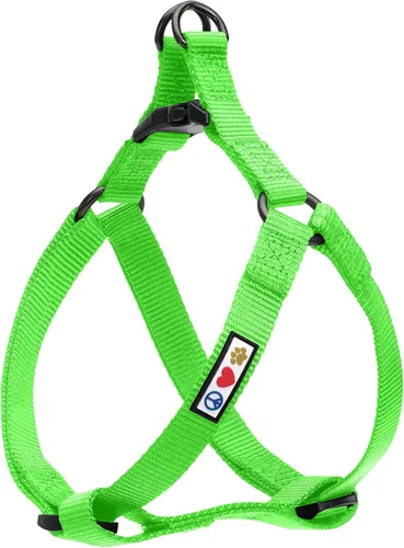 Vista 22 de Pawtitas Arnés Sólido Step-in para Perro – Chaleco Ajustable Sin Tirones para Cachorros hasta Seniors, Seguro y Cómodo XS Negro