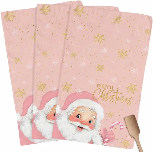 Vista 17 de Toallas de cocina rústicas de girasol, papel de periódico retro marrón rústico de microfibra absorbente para platos de cocina, toalla de baño