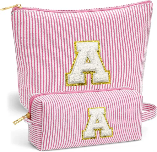 Vista 59 de Set de Bolsos de Maquillaje de Viaje - Bolso Inicial de Aseo de Viaje, Bolso de Cosméticos Portátil Bolso de Maquillaje de Viaje con Artículos Azul