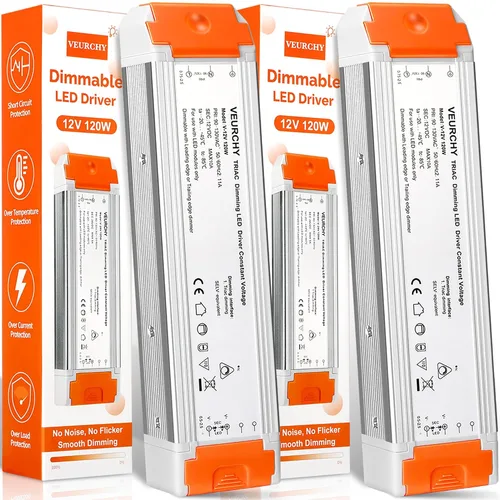 Vista 12 de 96W 24V Regulable LED Driver UL Listado, DC 24V Triac ELV/MLV Clase