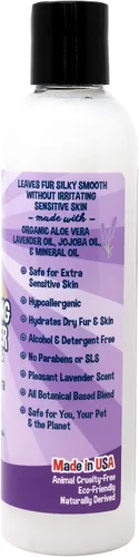 Vista 5 de Bodhi Dog Acondicionador hidratante suave para perros, fórmula calmante a base de plantas con aloe vera y aceite de jojoba, hidrata y suaviza