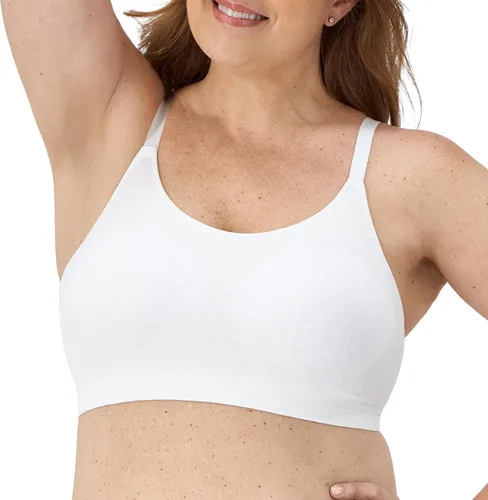 Vista 2 de Playtex Women's Smoothing Full Coverage Wireless Bra Us4p31, 2-Pack, Sizes S-3x, M+-XL+
