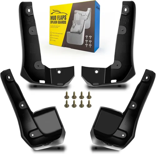 Vista 51 de Aleta de lodo Compatible con 2009-2010 Do-dge Ram 1500/2500/3500, 11-18 Ram 1500/2500/3500, Compatible con ruedas traseras simples, No es compatible