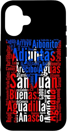 Vista 32 de Funda para iPhone 17, diseño de ciudades puertorriqueñas, bandera de Puerto Rico, Boricua