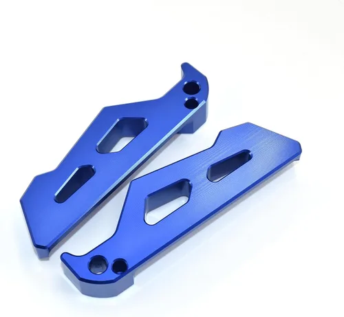 Vista 8 de ESPEEDMTC para YAMAHA Fazer FZ-1 FZ-6 FZ-6R FZ-8 FZ-8S FZ-25 Pasapiés trasero Pasapiés Pasador Pasador Ampliador Pedal CNC Reposapiés de aluminio