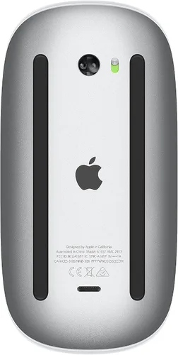 Vista 3 de Apple Magic Mouse (Inalámbrico, Recargable) - Plata (Reacondicionado)