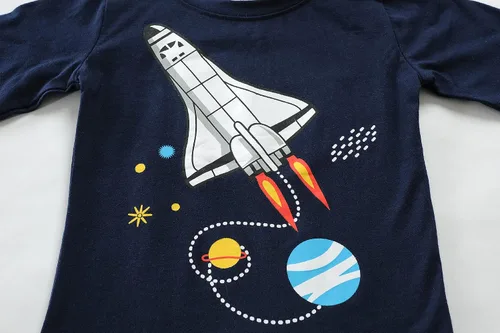 Vista 85 de Little Hand Pijamas para niños pequeños, Monster Truck 100% algodón, dinosaurio para niños, 2 piezas, ropa de dormir, conjuntos de ropa de dormir