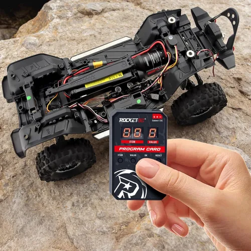 Vista 8 de Surpass Hobby ESC Tarjeta de programación RC Car Controlador de velocidad electrónico programador LED solo compatible con motor sin escobillas 3660