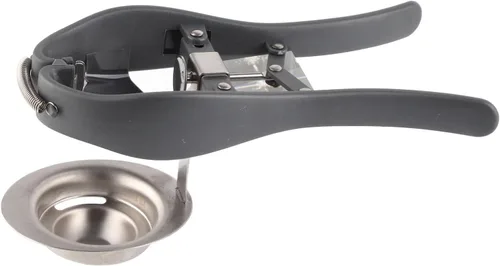 Vista 6 de Galleta de huevo profesional de acero inoxidable con apertura rápida automática, separador de huevos fácil para herramienta de cocina