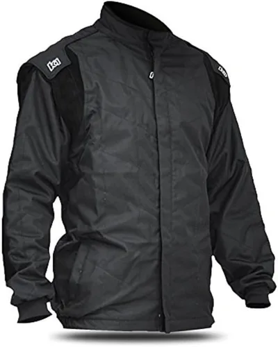 Vista 4 de K1 Race Gear chamarra para karting, Negro
