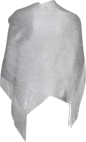Vista 4 de VIJIV Gatbsy - Chal vintage de los años 20 para mujer, para novia, graduación, boda, fiesta, vestidos de noche