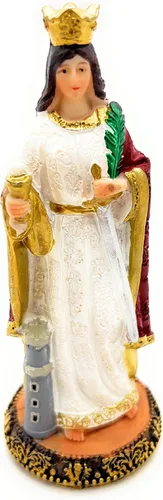 Vista 4 de Estatuas religiosas de 5 pulgadas (Ángel de la Guarda)