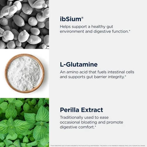 Vista 4 de Designs for Health IB Synergy - Apoya la salud gastrointestinal, la digestión + la conexión cerebro-intestinal - Suplemento de apoyo del sistema