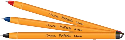 Vista 7 de AZOR Bolígrafos de punta fina de punta fina de 0.028 in – Bolígrafos surtidos (paquete de 10: 5 negros, 3 azules, 2 rojos)