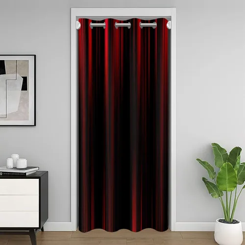 Vista 33 de Feelyou Math Equation - Cortina de puerta (1 panel, 34 x 80 pulgadas)
