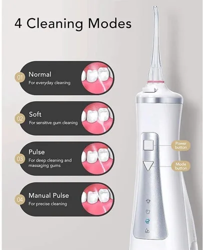 Vista 9 de Irrigador dental inalámbrico avanzado para dientes, encías, aparatos ortopédicos, encías, aparatos ortopédicos, cuidado dental, irrigador oral