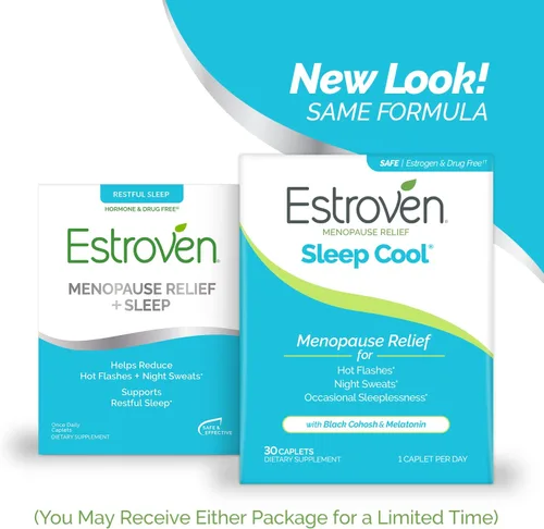 Vista 2 de Estroven nighttime Multi Síntoma la Menopausia Alivio, 30 Count, 100 214 01864, 1, 1