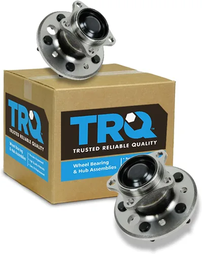 Vista 100 de Conjunto de rodamiento de rueda delantera de 2 piezas y buje TRQ Compatible con Pontiac Solstice 2006-2009 Saturn Sky 2007-2010