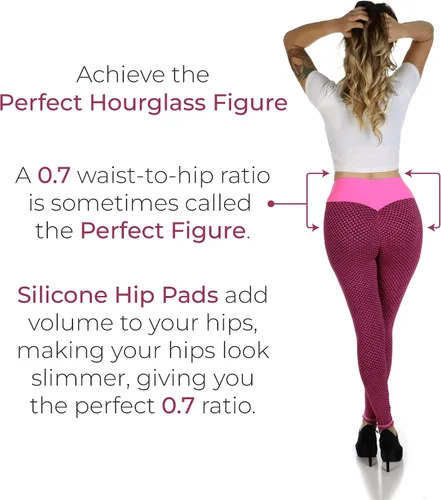 Vista 2 de Skinister Sculptress Short Silicone Hip Pads Realistic Hip Dip Filler Shapewear