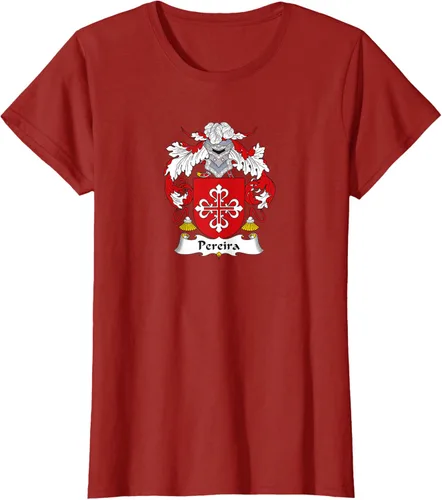 Vista 20 de Escudo de armas Pereira - Camiseta con escudo familiar, Negro