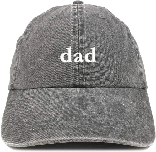 Vista 4 de Trendy Apparel Shop Juego de 2 gorras teñidas con pigmentos para mamá y papá