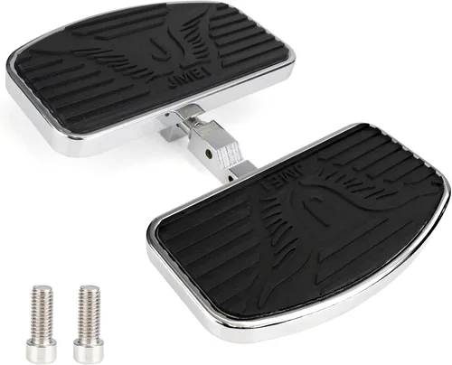 Vista 3 de Estribos para moto, para pasajero delantero/trasero, compatibles con Honda Magna VF250/VT250/VF750 Yamaha V-STAR DragStar XVS 650 / Virago