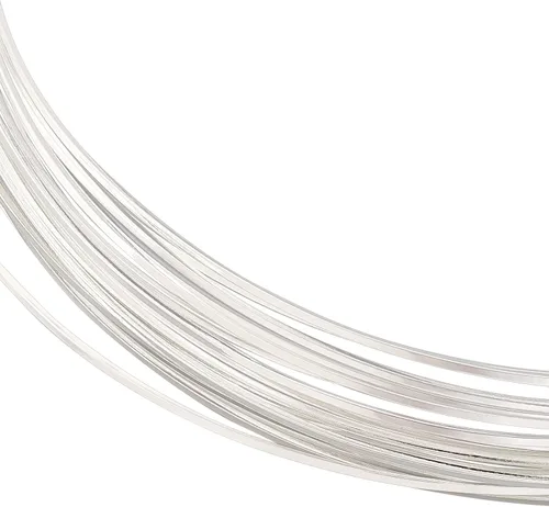Vista 10 de BENECREAT Alambre de latón cuadrado de 16.4 pies – Alambre de cobre dorado medio duro calibre 15 para fabricación de joyas, cuentas y trabajo