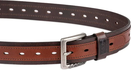 Vista 3 de Columbia Mens Trinity Logo Everyday Casual Dress Belt, Regular and Big and Tall Sizing