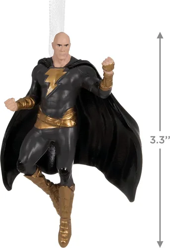 Vista 4 de Adorno de Navidad de DC Black Adam de Hallmark