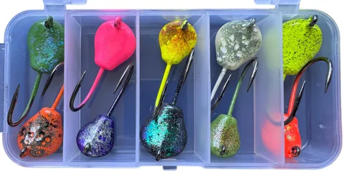Vista 14 de Tautog Jig, Sheepshead Standup Style Jig, paquete de 2 ~ 5, tamaños de 1/2-2 onzas, recubrimiento en polvo premium y fabricado en los Estados Unidos