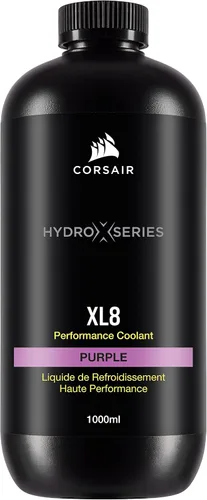 Vista 6 de CORSAIR Hydro X Series, XL8, refrigerante de rendimiento, 1L, azul translúcido