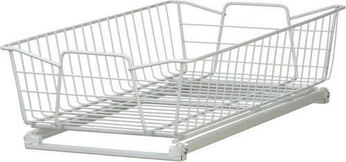 Vista 4 de ClosetMaid Organizador de gabinete extraíble de 11 pulgadas, 2 niveles, resistente, cajones de estantes de despensa deslizantes para cocina, baño