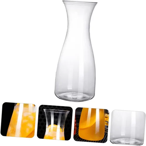 Vista 4 de Dispensador de vino, dispensador de café, botella de agua transparente, dispensador de agua fría, dispensador de leche, jarra de agua para nevera