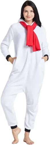 Vista 6 de DarkCom Pijama de animal para niños, ropa de dormir para padres e hijos, disfraz de Halloween, pijama de Navidad