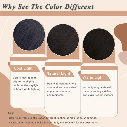 Vista 7 de Extensiones de cola de caballo trenzada de 20 pulgadas de largo para mujer, extensiones de cabello lacio envolvente con banda para el cabello, cola