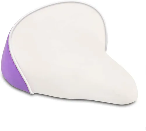 Vista 6 de Asiento ancho de bicicleta para niñas, morado y rosa