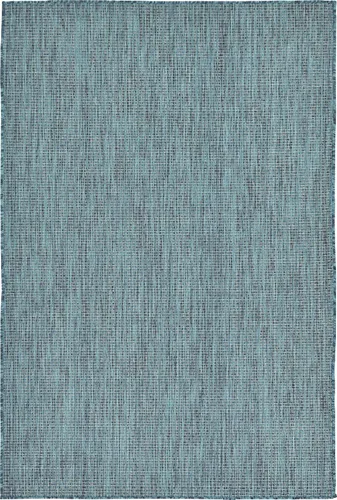 Vista 87 de Unique Loom Collection - Alfombra casual de transición sólida jaspeada para interiores y exteriores