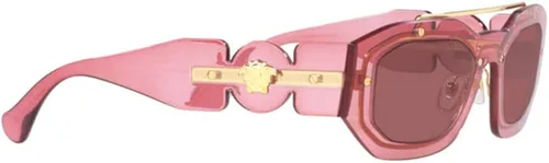 Vista 2 de Versace VE 2235 100269 - Lentes de sol de plástico rosa a la moda lentes moradas