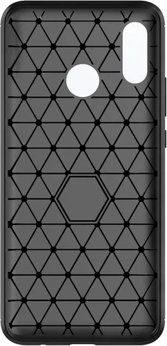 Vista 3 de Asuwish Funda compatible con Huawei Nova 3i y protector de pantalla de vidrio templado, accesorios de silicona suave para Huwai P Smart Plus Hawaii