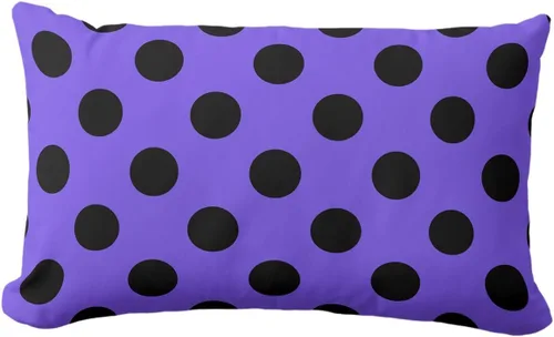 Vista 52 de Fundas de almohada de lunares negros sobre beige de 16 x 16 pulgadas, fundas de almohada decorativas rústicas y cuadradas para decoración del sofá