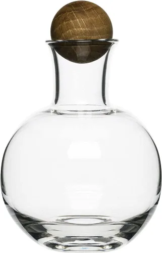 Vista 2 de Sagaform 5015337 - Botellas de vinagre con tapón de roble (2 unidades), Botellas para especias/hierbas