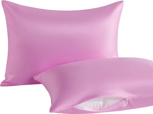 Vista 36 de NTBAY Paquete de 2 almohadas con fundas de almohada de algodón egipcio, relleno alternativo de algodón suave de 13 x 18 pulgadas, almohadas sobre