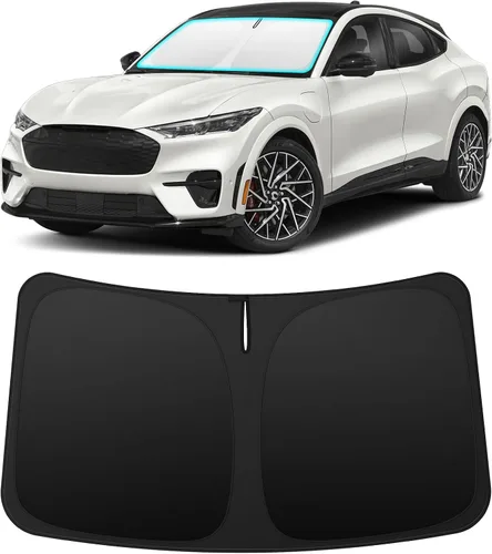 Vista 115 de INSAUTO Accesorios para parasol de parabrisas de ajuste personalizado para Acura RDX 2019-2026, parasol plegable para ventana delantera, reflector