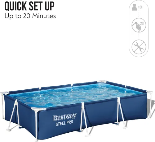 Vista 5 de Piscina de 9'10" x 6'7" x 26"/3.00m x 2.01m x 26.0 in