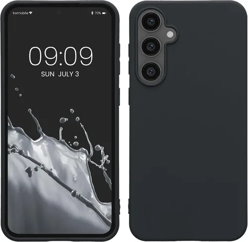 Vista 38 de kwmobile Funda compatible con Samsung Galaxy S23 - Funda protectora de silicona TPU suave y delgada - Piedra antigua