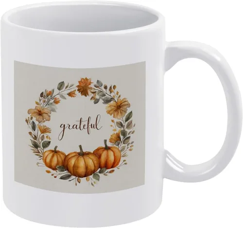 Vista 14 de Golden Retrievers with Pumpkins And Leaves Coffee Travel Mug Thanksgiving Autumn Halloween Milk And Tea Ceramic Cup Fathers Day Dad Gifts from