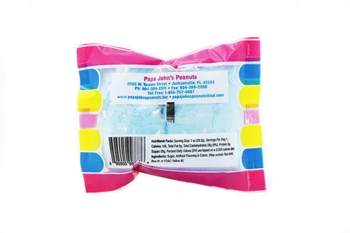 Vista 8 de Suministros de sabores de fiesta de algodón azul y rosa dulces de cumpleaños para niños, Kosher, bolsa de 2 onzas (paquete de 2)