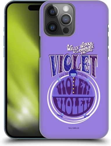 Vista 9 de Head Case Designs Funda rígida con licencia oficial de Willy Wonka y The Chocolate Factory Candy Bar Graphics compatible con Apple iPhone 14 Pro Max
