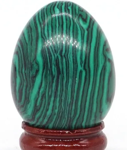 Vista 30 de Meditación Home Piedras de Cristal de 1.181x1.575 in, huevo Natural, Reiki Gema Mineral, artesanía, decoración del hogar, Regalo